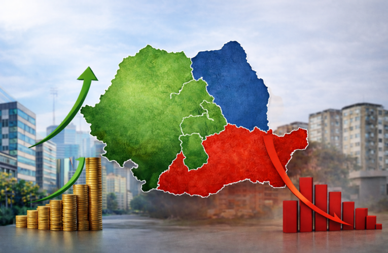 Unde au crescut salariile și unde au scăzut: Vestul și Centrul conduc, Sudul rămâne tot în urmă