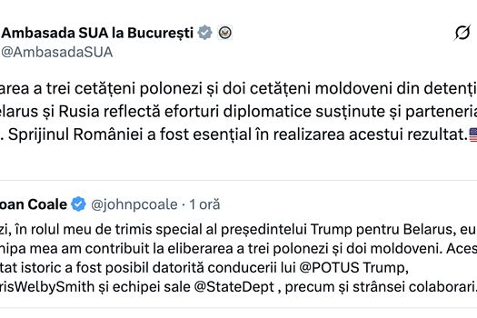 UPDATE: „Sprijinul României a fost esențial în obținerea acestui rezultat”. Oficiali americani și ambasada SUA mulțumesc Bucureștiului, după schimbul de spioni Chișinău – Moscova – Belarus 