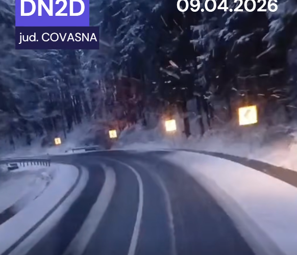 Zăpada mieilor. Drumarii fac apel ca în minivacanța de Paște să se circule cu prudență, în condiții de iarnă