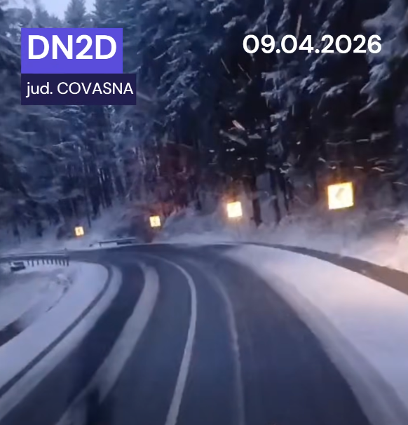 Zăpada mieilor. Drumarii fac apel ca în minivacanța de Paște să se circule cu prudență, în condiții de iarnă