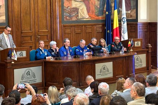45 de ani de la zborul cosmic al lui Dumitru Prunariu. Zece astronauți s-au reunit la București pentru a celebra momentul istoric