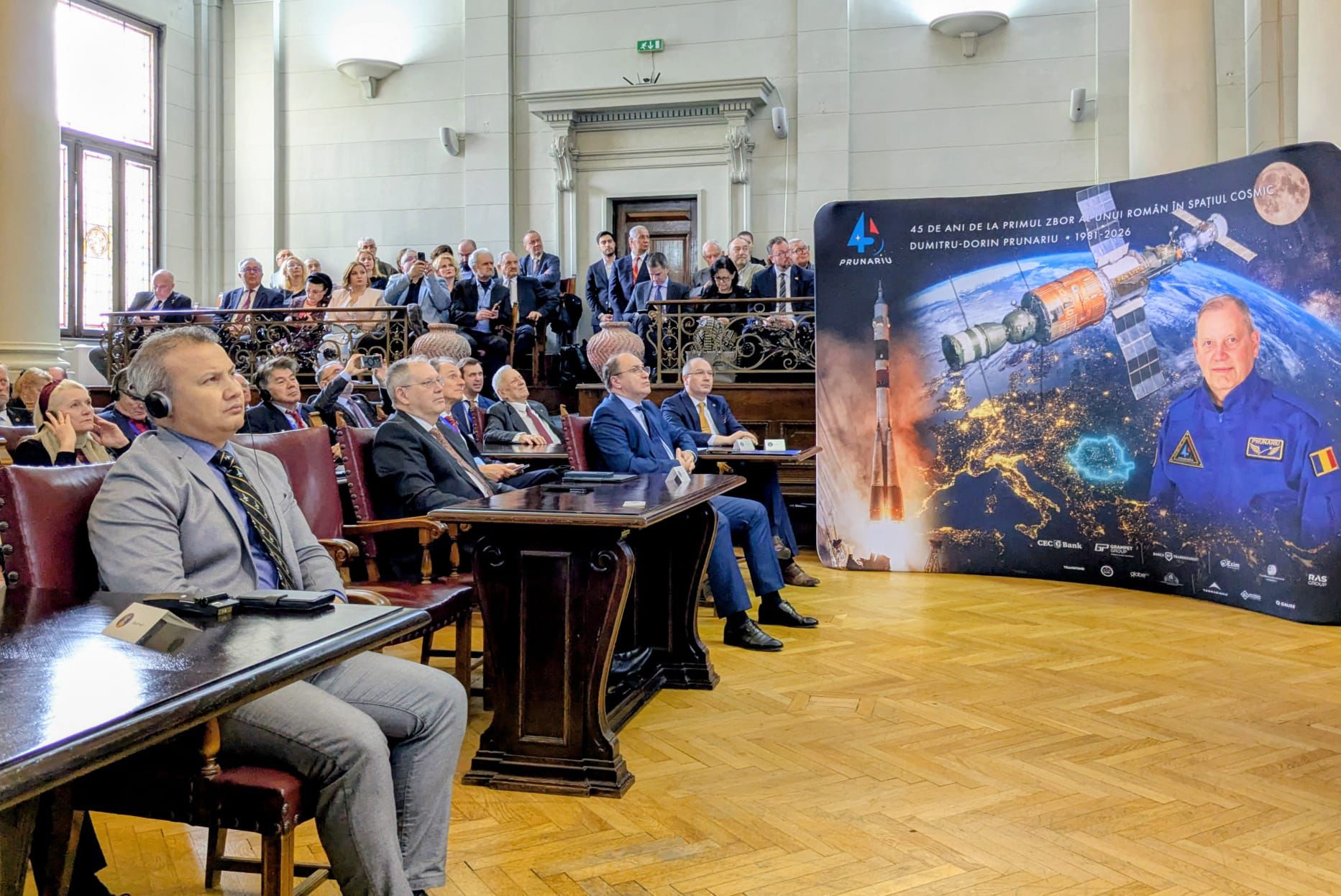 Academia Forțelor Aeriene va inaugura un amfiteatru denumit după Dumitru Prunariu, cu ocazia împlinirii a 45 de ani de la zborul său în spațiul cosmic