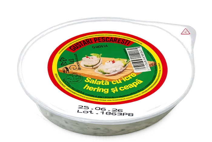 ANSVSA: Lot de salată de icre cu hering, retras din magazinele Profi în urma contaminării cu Listeria