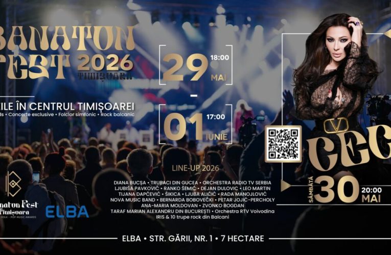 Banaton Fest 2026: patru zile de muzică balcanică și rock