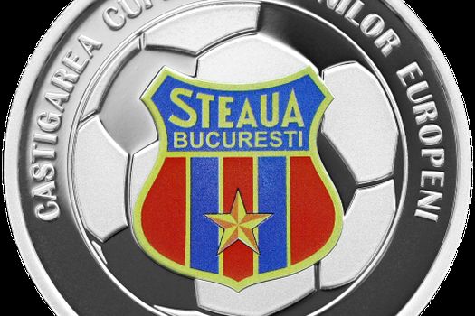BNR lansează monede cu tema „Steaua București – 40 de ani de la câștigarea Cupei Campionilor Europeni”