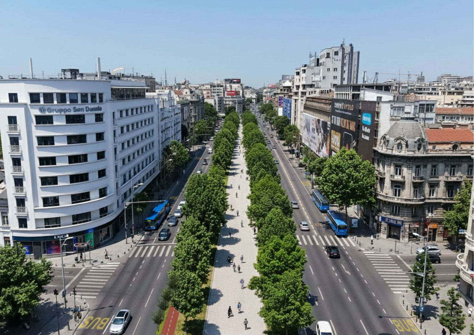 Ciprian Ciucu anunță organizarea unui concurs de soluții pentru transformarea Bulevardului Magheru