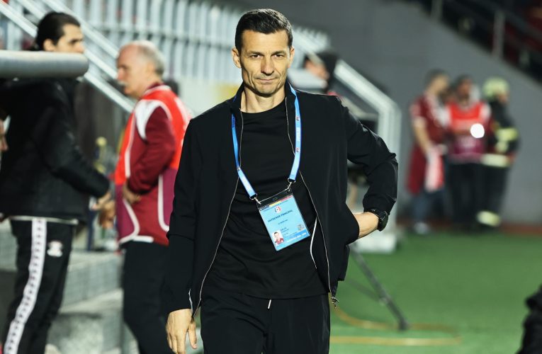 Constantin Gâlcă, antrenorul echipei FC Rapid, înainte de partida cu CFR Cluj: Nu suntem într-un moment bun, dar trebuie să ne ridicăm