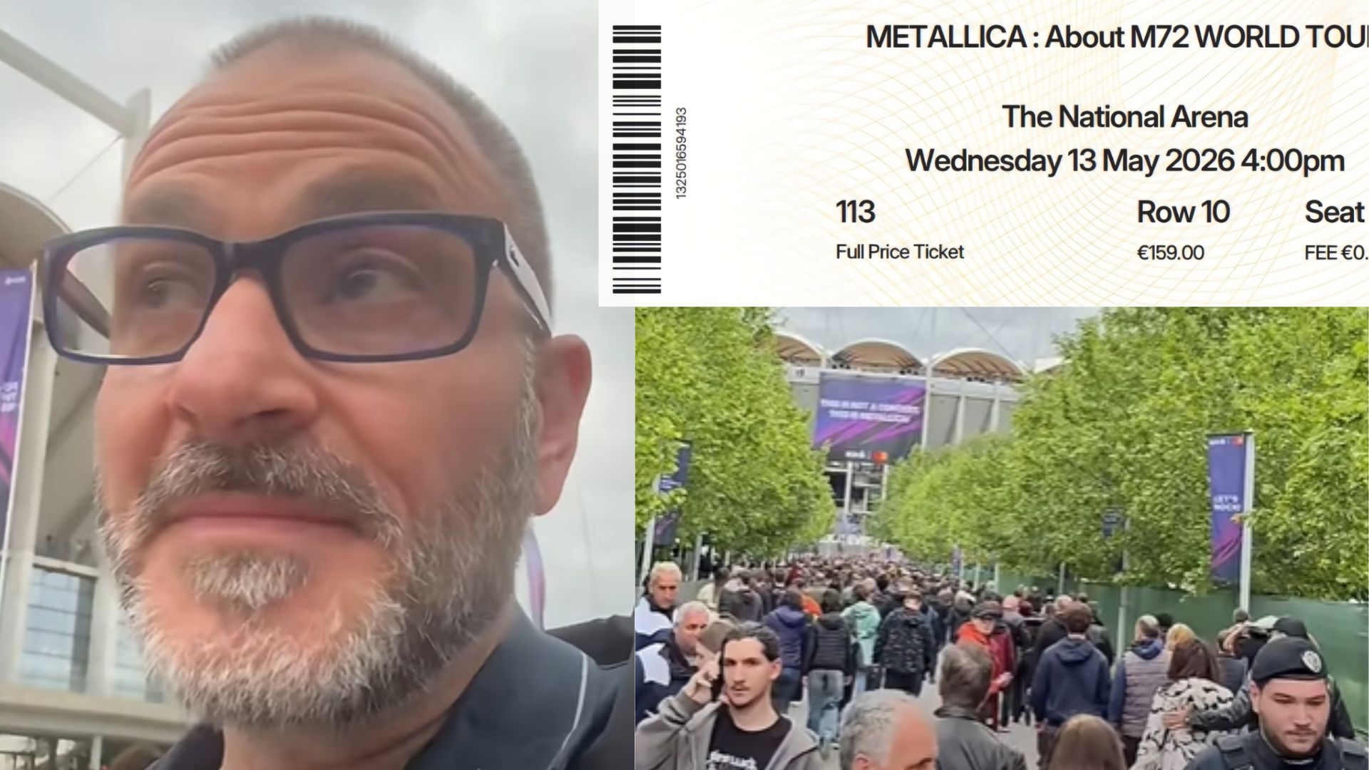 Fostul șef ANPC a luat „țeapă” cu biletul la concertul Metallica