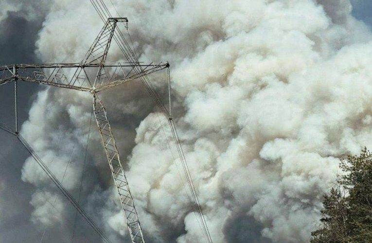 Incendiu uriaș în zona Cernobîl după prăbușirea unei drone. Focul se extinde rapid în apropierea fostei centrale nucleare