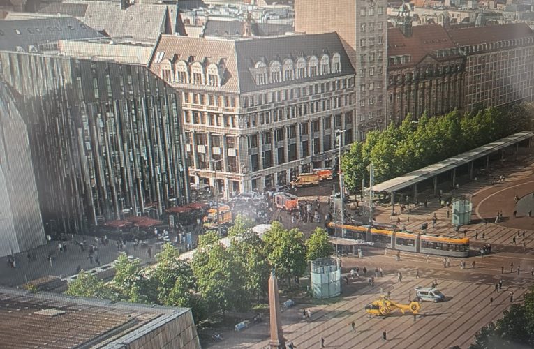 Incidentul din Leipzig în care un bărbat a intrat cu mașina în mulțime. Cum s-a întâmplat