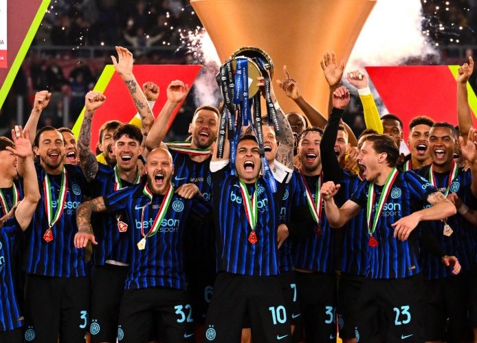 Inter a câștigat Cupa Italiei cu Cristi Chivu pe bancă și reușește „dubla” în Italia