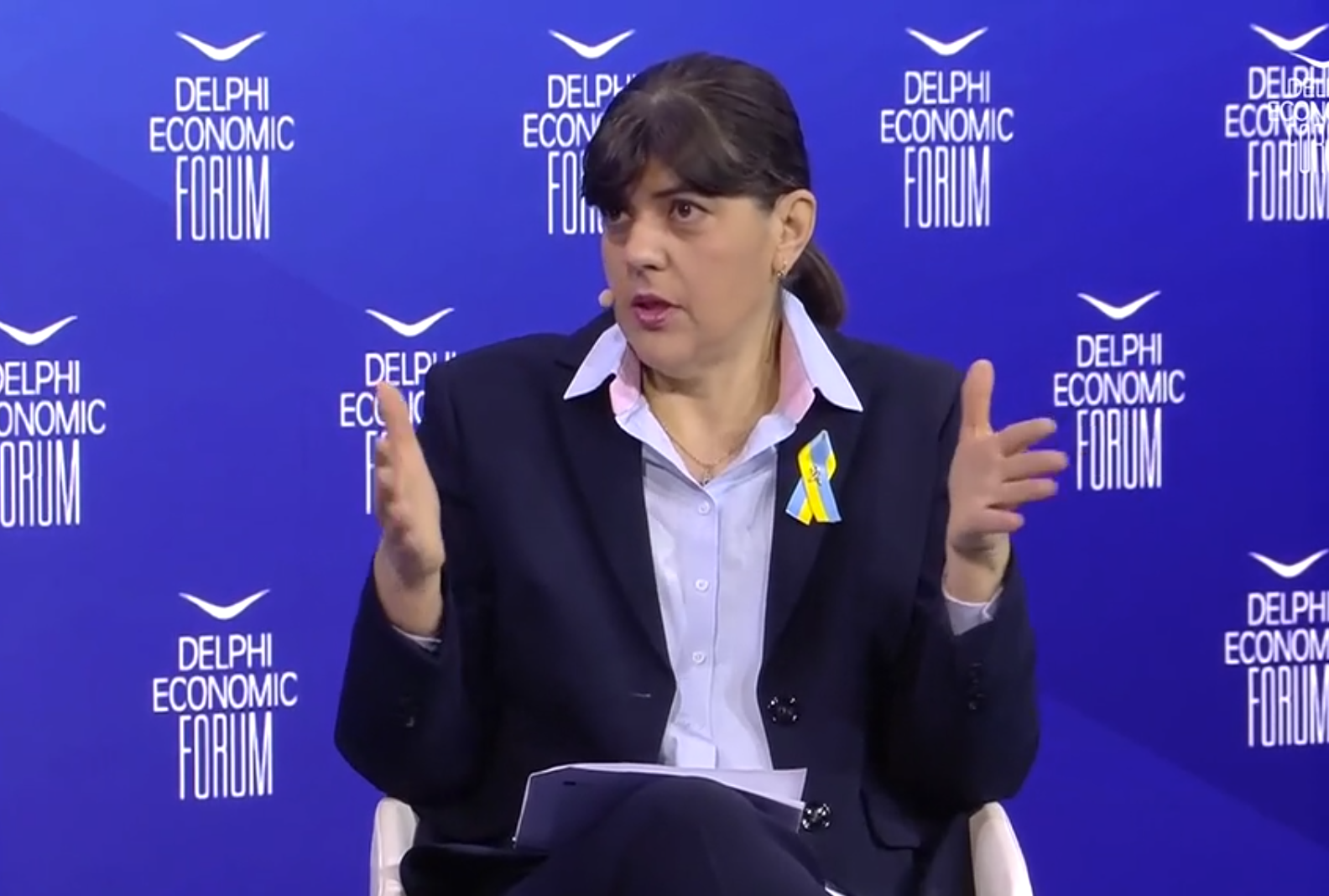 Laura Codruța Koveși îl atacă dur pe președintele Nicușor Dan: „Îi doresc președintelui mult somn, un somn bun. Țara are nevoie de el să revină în formă bună”. Ce spune șefa EPPO despre revenirea în politică