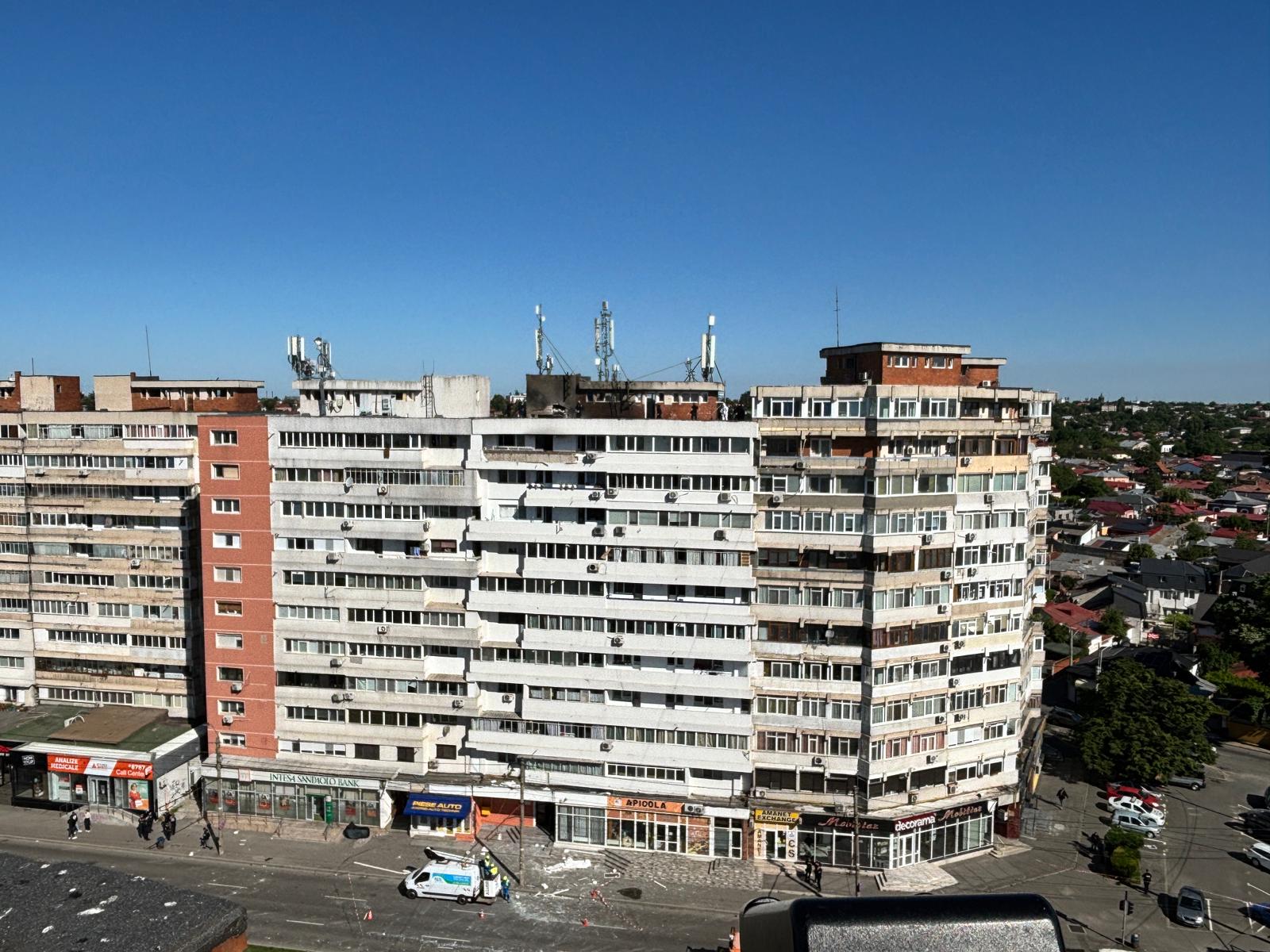 Locatarii blocului lovit de dronă în Galați se pot întoarce acasă. Structura de rezistență nu a fost afectată