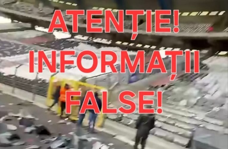 MAI: Imaginile distribuite online despre concertul lui Max Korzh de pe Arena Națională sunt false