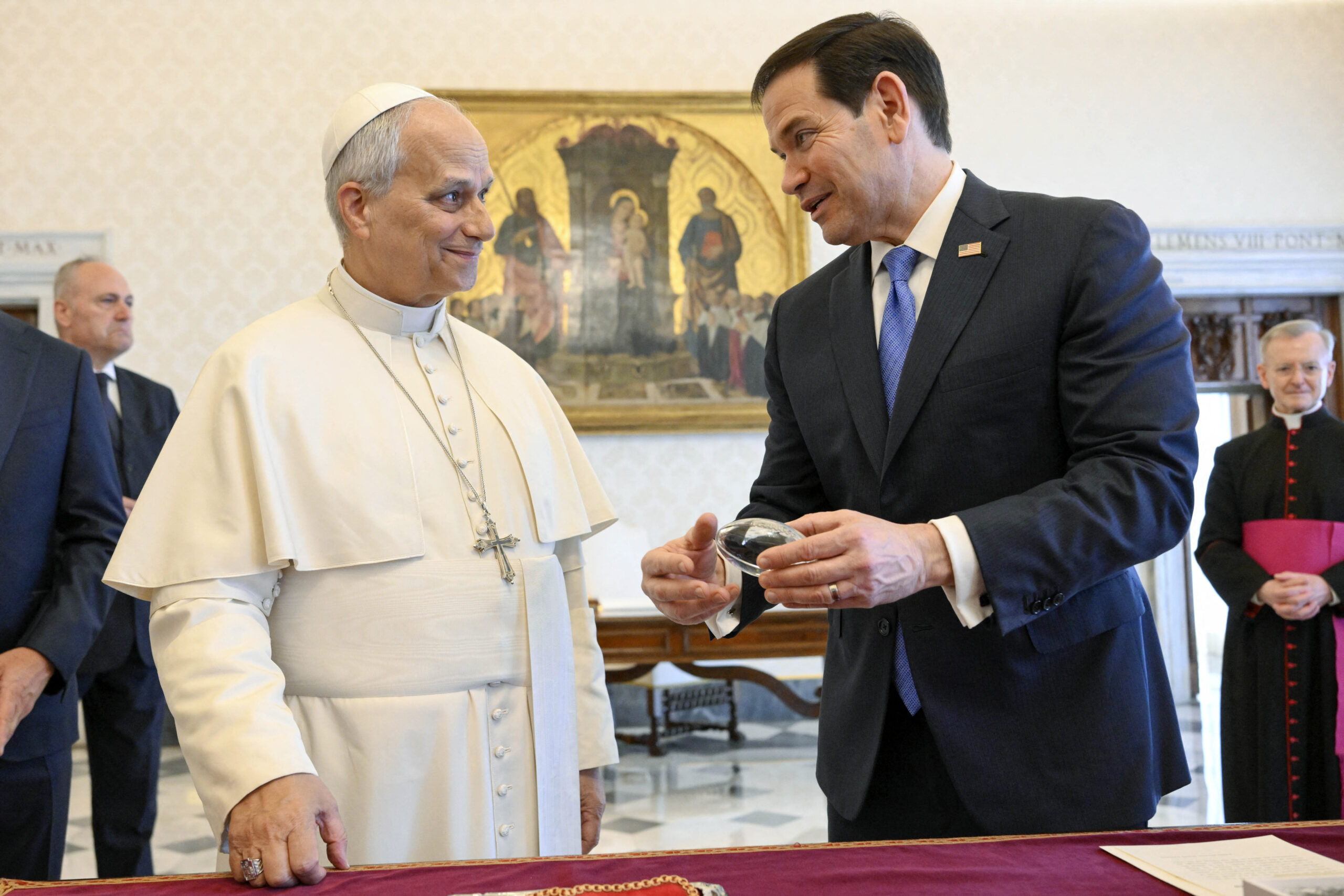 Marco Rubio, primit de Papa Leon al XIV-lea. Ce au discutat cei doi