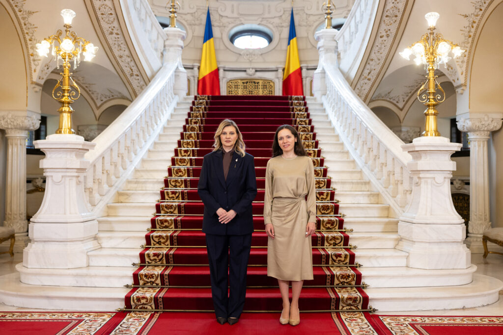 „Mulțumesc, România!” Mesajul transmis de Olena Zelenska după întâlnirea cu Mirabela Grădinaru la București