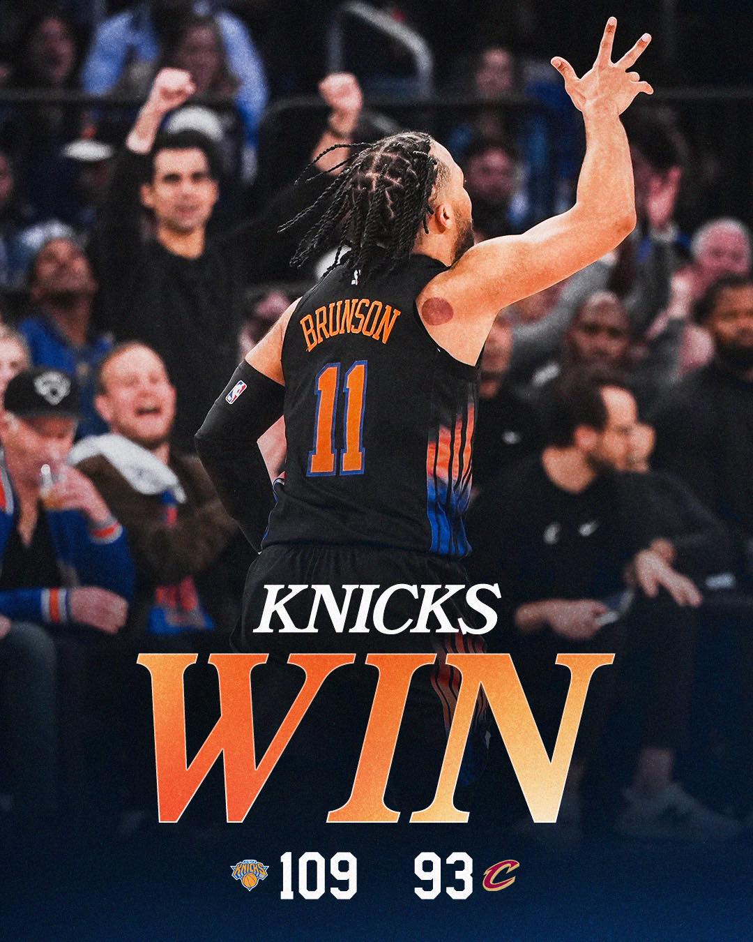 New York Knicks câștigă și meciul 2 din finala Conferinței de Est din NBA contra Cleveland Cavaliers
