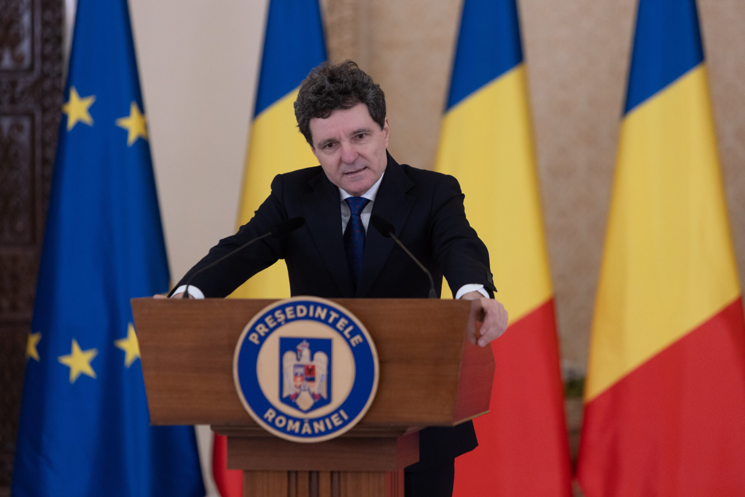 Nicușor Dan, la finalul consultărilor: Vom continua până când se va cristaliza o majoritate pro-occidentală