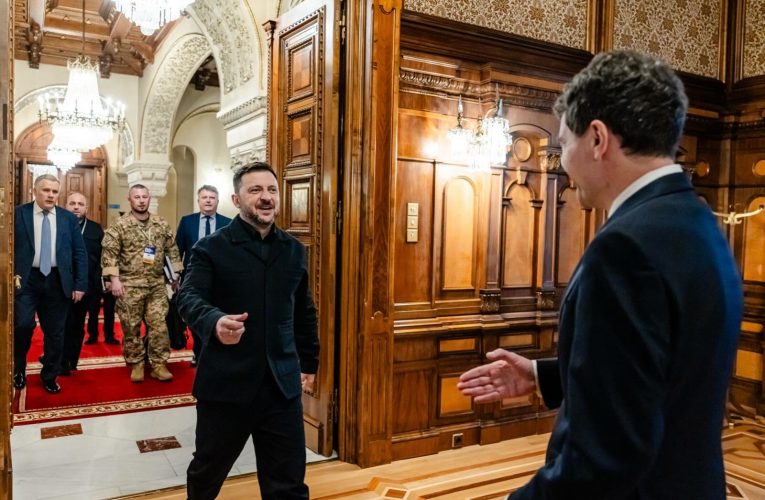 Nicușor Dan și Volodimir Zelenski au discutat la Palatul Cotroceni despre cooperarea în apărare și securitate energetică