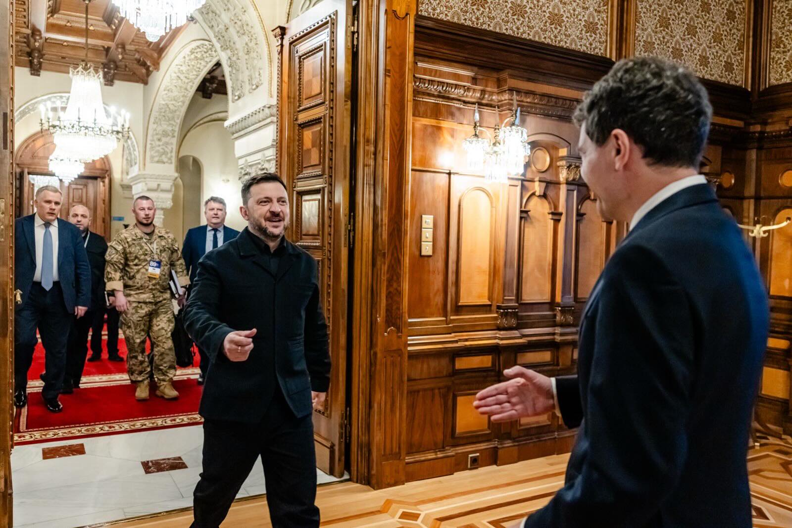 Nicușor Dan și Volodimir Zelenski au discutat la Palatul Cotroceni despre cooperarea în apărare și securitate energetică