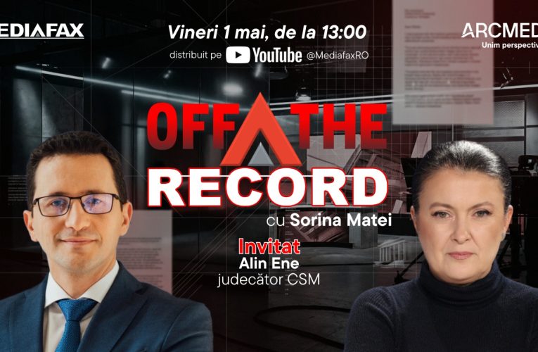 OFF The Record I Invitat: Alin Ene, judecător CSM