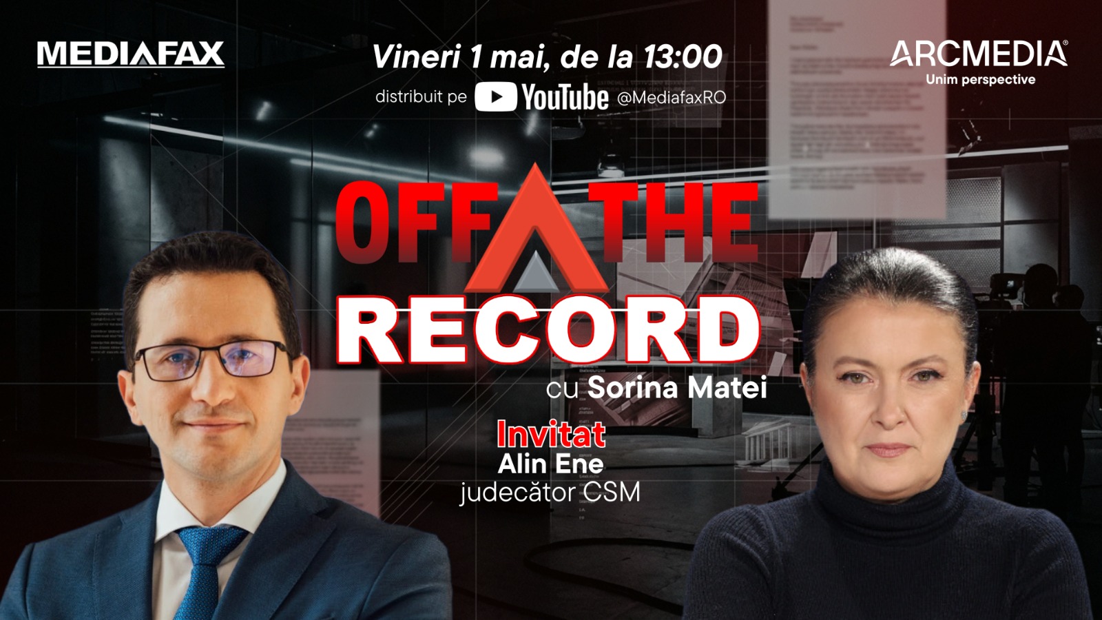 OFF The Record I Invitat: Alin Ene, judecător CSM
