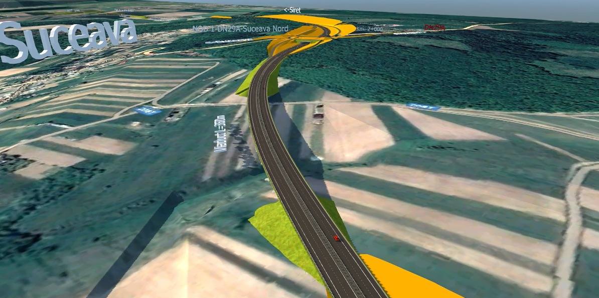 Pas decisiv în realizarea Drumului Expres Suceava-Siret. Contract semnat pentru primele două loturi