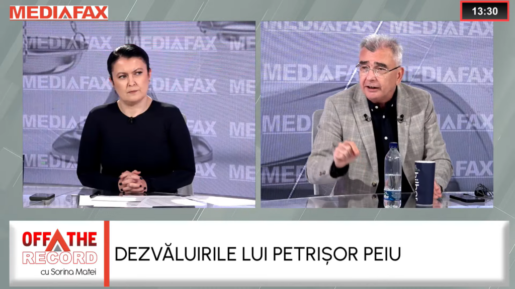 Petrișor Peiu, despre posibilitatea unui premier tehnocrat: „Cel care se duce să obțină votul politic al Parlamentului, sub nicio formă nu este tehnocrat”