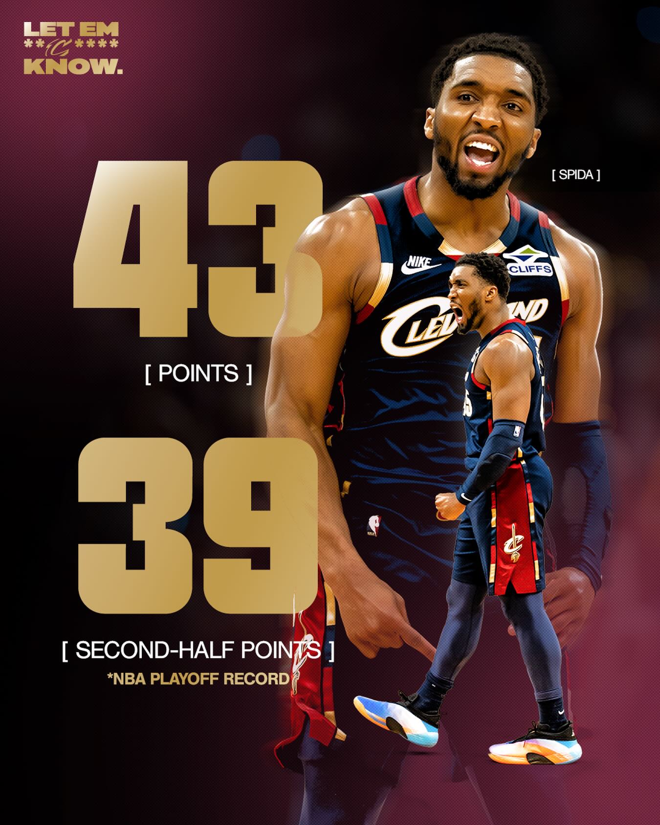 Record egalat în NBA după 39 de ani de Donovan Mitchell. Cleveland egalează seria cu Detroit