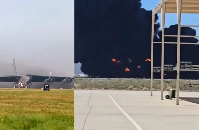 A decolat, a făcut un viraj neașteptat și s-a prăbușit. Ce arată noile date despre accidentul bombardierului B-52