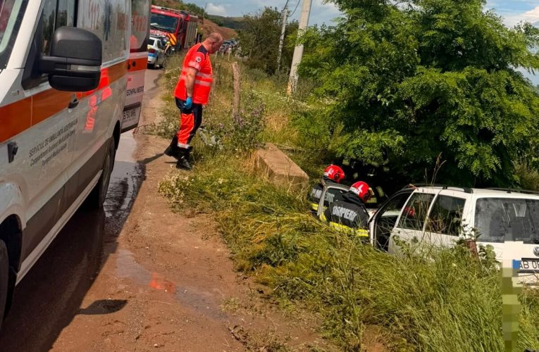 Accident grav în Alba: un bărbat de 75 de ani a murit, iar trei persoane au fost rănite