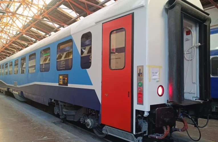 CFR Călători: Încă 42 de vagoane modernizate au intrat în circulație