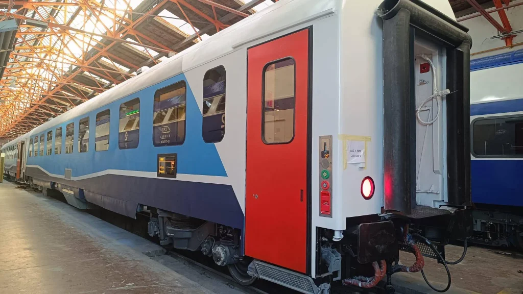 CFR Călători: Încă 42 de vagoane modernizate au intrat în circulație