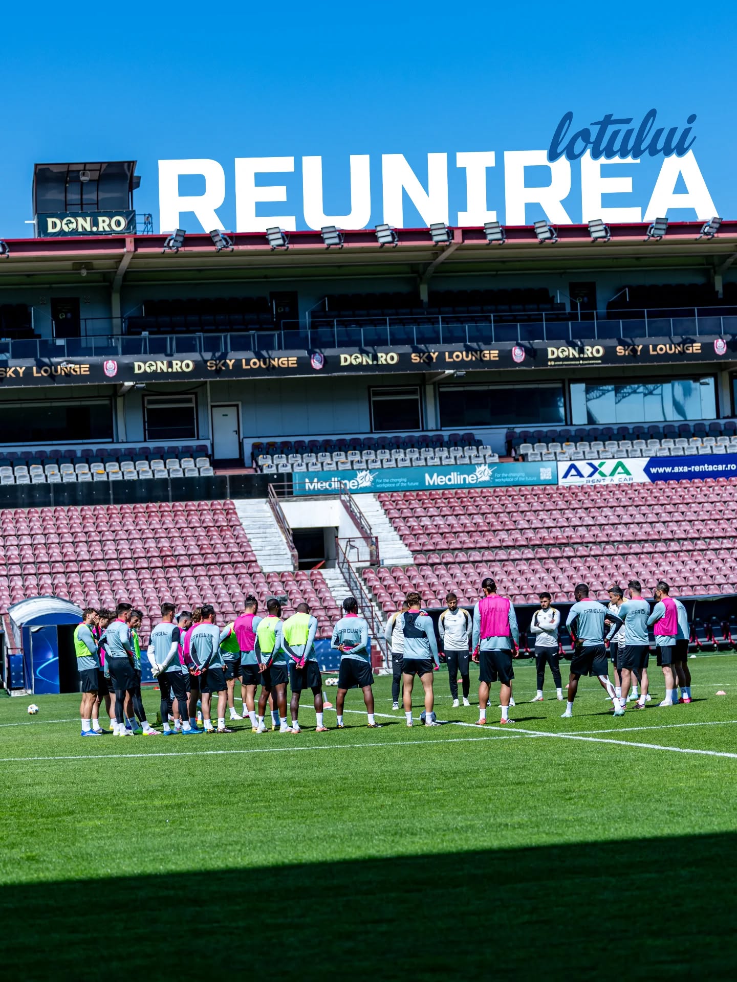 CFR Cluj se reunește săptămâna viitoare. Cantonament în Slovenia