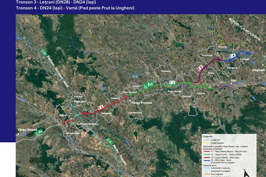 CNIR a semnat ordinul de începere pentru primi 35 de kilometri ai Autostrăzii „Unirii” A8. Când va începe proiectarea