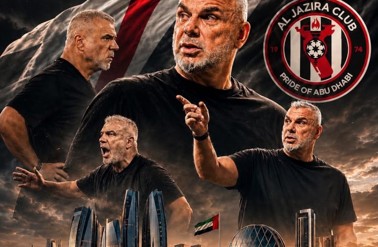 Cosmin Olăroiu, prezentat oficial ca antrenor la echipa din Emirate Al-Jazira. Contract până în 2028