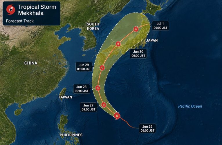 Două furtuni tropicale lovesc Japonia / Un mort, răniți și inundații după ploile torențiale