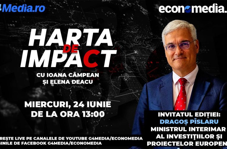 Dragoș Pîslaru, invitat în ediția de astăzi „Harta de impact”. Discutăm LIVE negocierile pentru formarea guvernului, scenariile de premier și implementarea PNRR