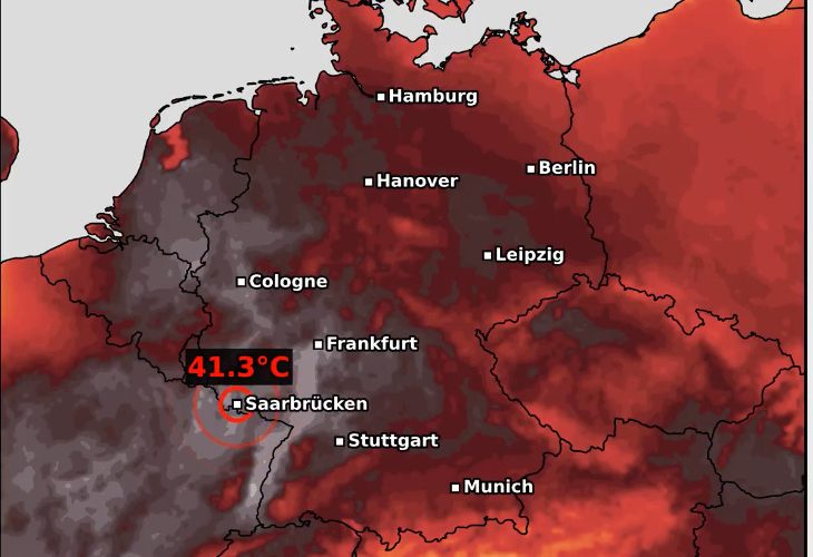 Germania înregistrează cea mai caldă noapte din istorie, pe fondul unui val de caniculă extremă / Sunt așteptate temperaturi de până la 42 de grade și furtuni violente