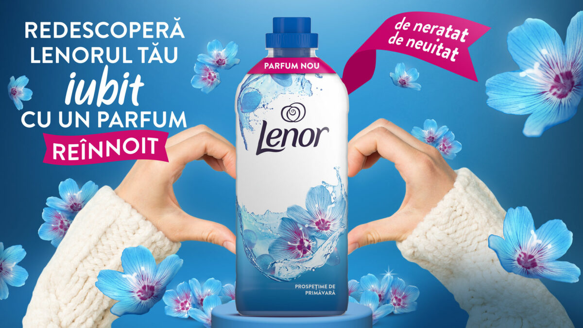 Noua formulă Lenor promite prospețime de durată (P)
