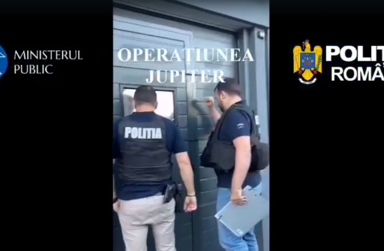 Operațiunea „JUPITER 5”: Peste 150 de percheziții domiciliare într-o amplă acțiune națională de combatere a criminalității