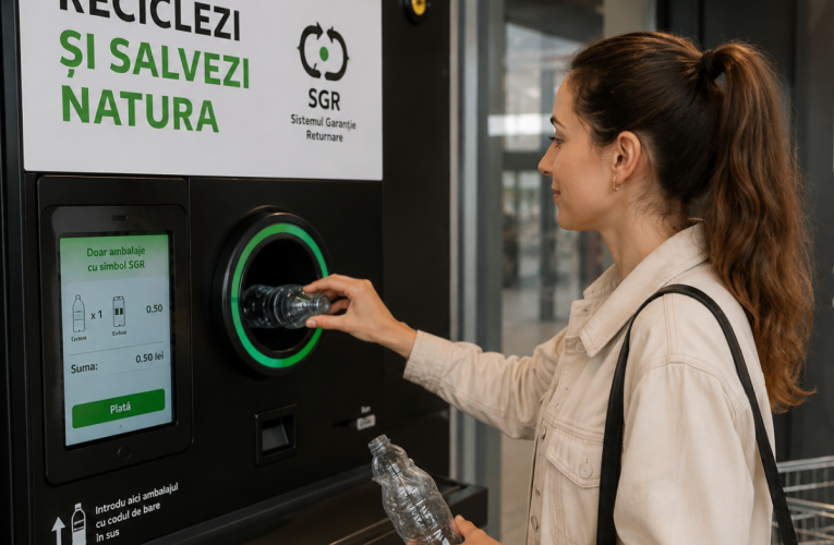Poți primi un leu pentru fiecare ambalaj SGR returnat. Campania durează o săptămână