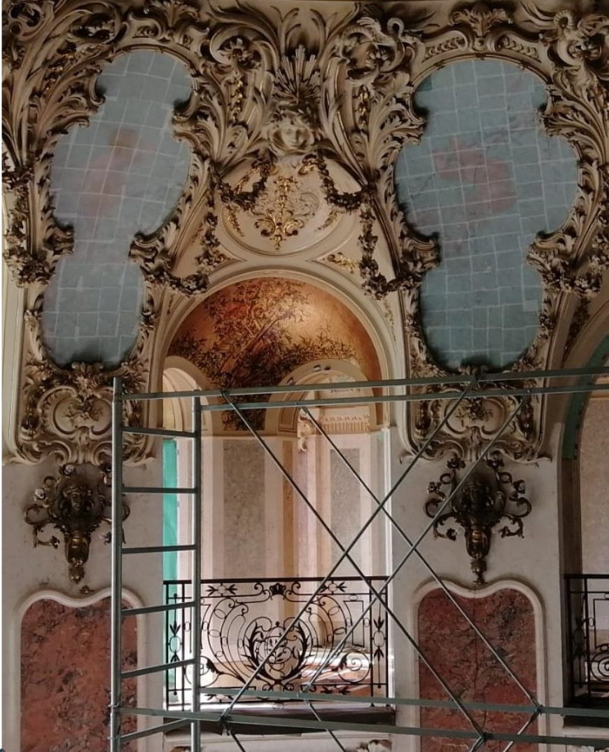 Reîncep lucrările de reabilitare la Muzeul Național „George Enescu” – Palatul „Cantacuzino”