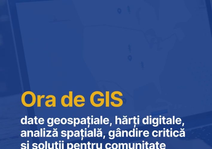 Un nou opțional pentru liceeni: „Ora de GIS” intră în școli. Elevii vor învăța să lucreze cu hărți digitale și date despre comunitate