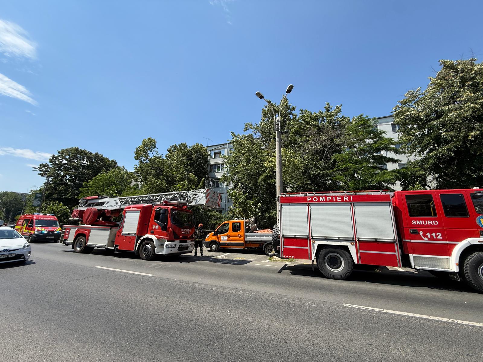 UPDATE Scurgeri de gaze în Capitală. 90 de persoane, evacuate dintr-un bloc