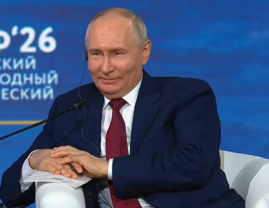VIDEO Putin a început să râdă, în timp ce Diana Șoșoacă susținea că România „nu are președinte” și ataca Ucraina