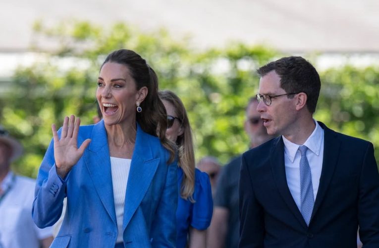 Apariție-surpriză a Prințesei Kate la Wimbledon. Publicul a primit-o cu ovații