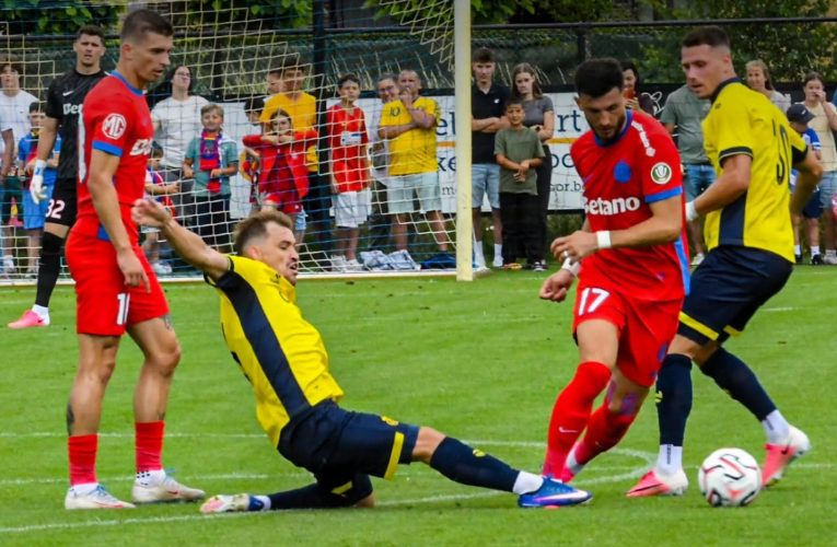 FCSB, învinsă clar de Union Saint-Gilloise în primul amical al verii. Fostul jucător al bucureștenilor, Darius Olaru, titular la echipa belgiană