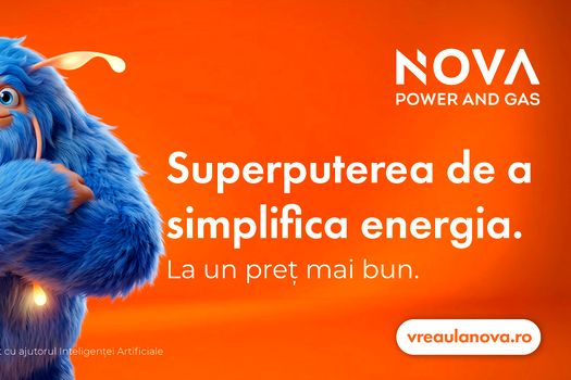 NOVA Power & Gas anunță un program de investiții estimat la 1 miliard de euro și își propune să devină unul dintre cei mai importanți furnizori de energie electrică și gaze naturale din România