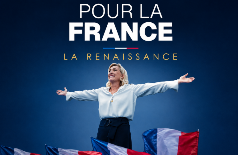 „Pentru Franța, Renașterea”: Marine Le Pen își lansează site-ul de campanie și afișele electorale